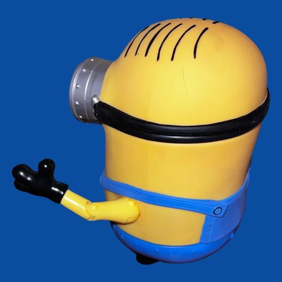 Universal Studios Despicable Me Minion Dave Interactive Talking Figure WORKS - Picture 4 of 5